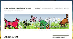 Desktop Screenshot of ahaworks.org